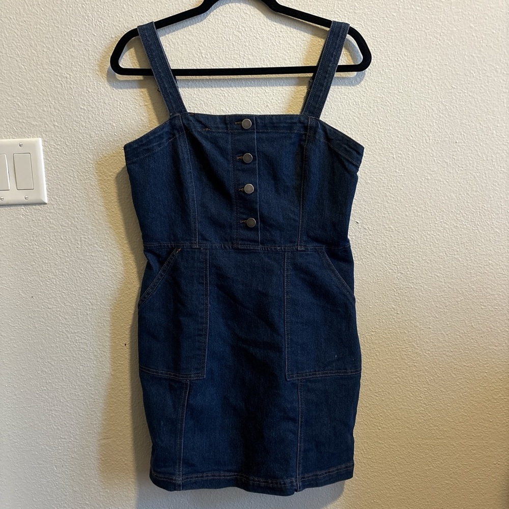Tinseltown Dark Blue Mini Dress